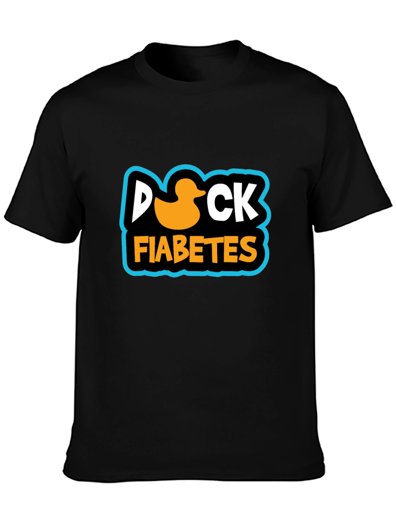 Duck Fiabetes T-Shirt: Fun Diabetes Awareness Tee