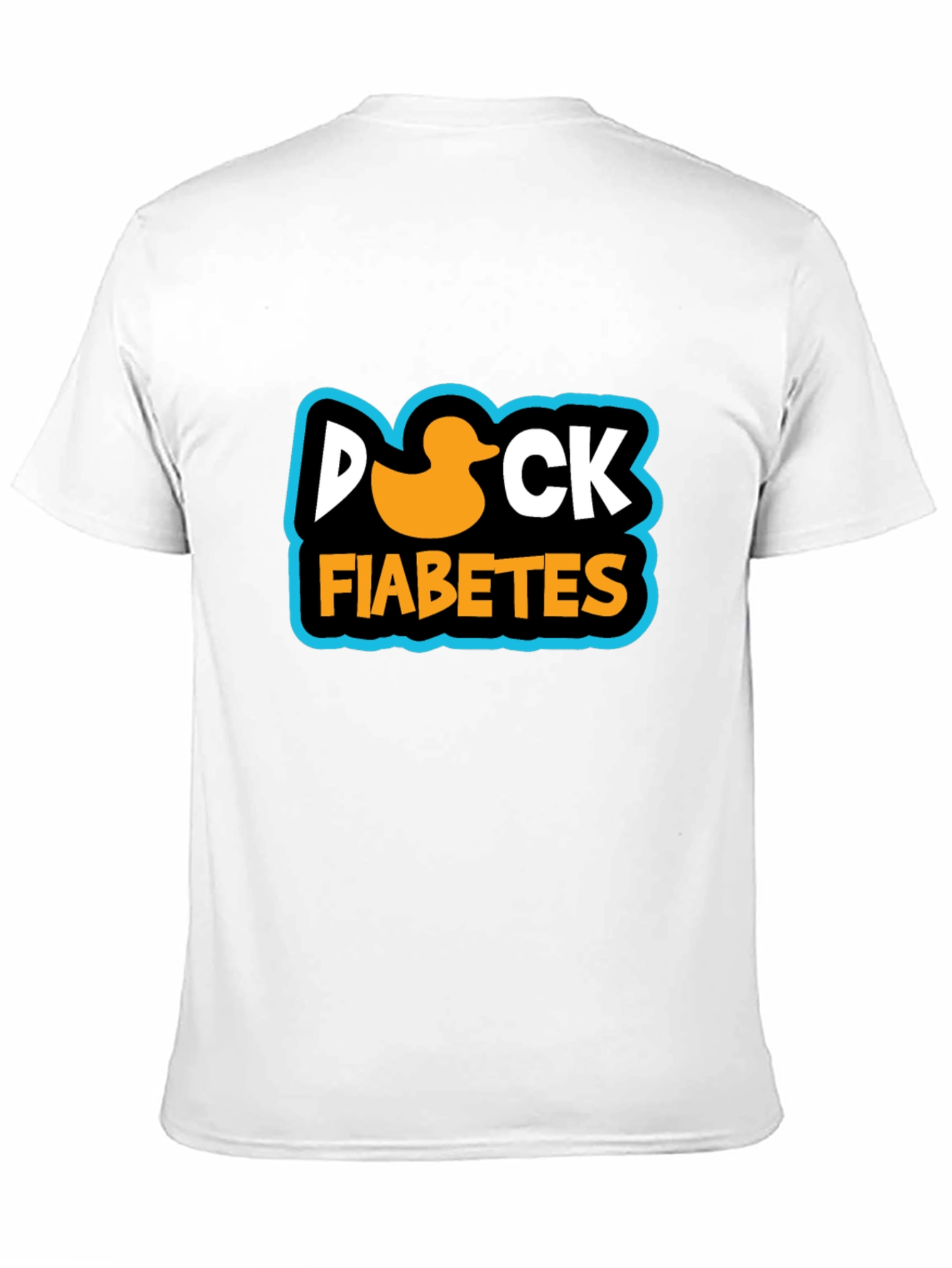 Duck Fiabetes T-Shirt: Fun Diabetes Awareness Tee