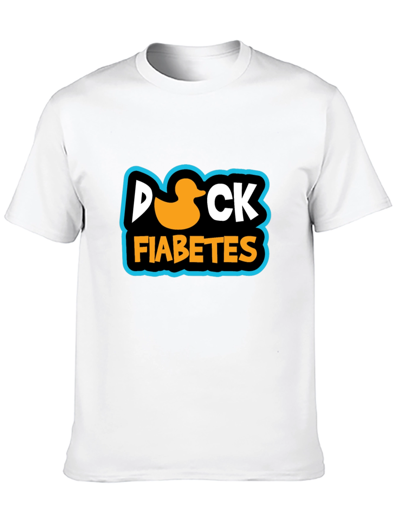 Duck Fiabetes T-Shirt: Fun Diabetes Awareness Tee