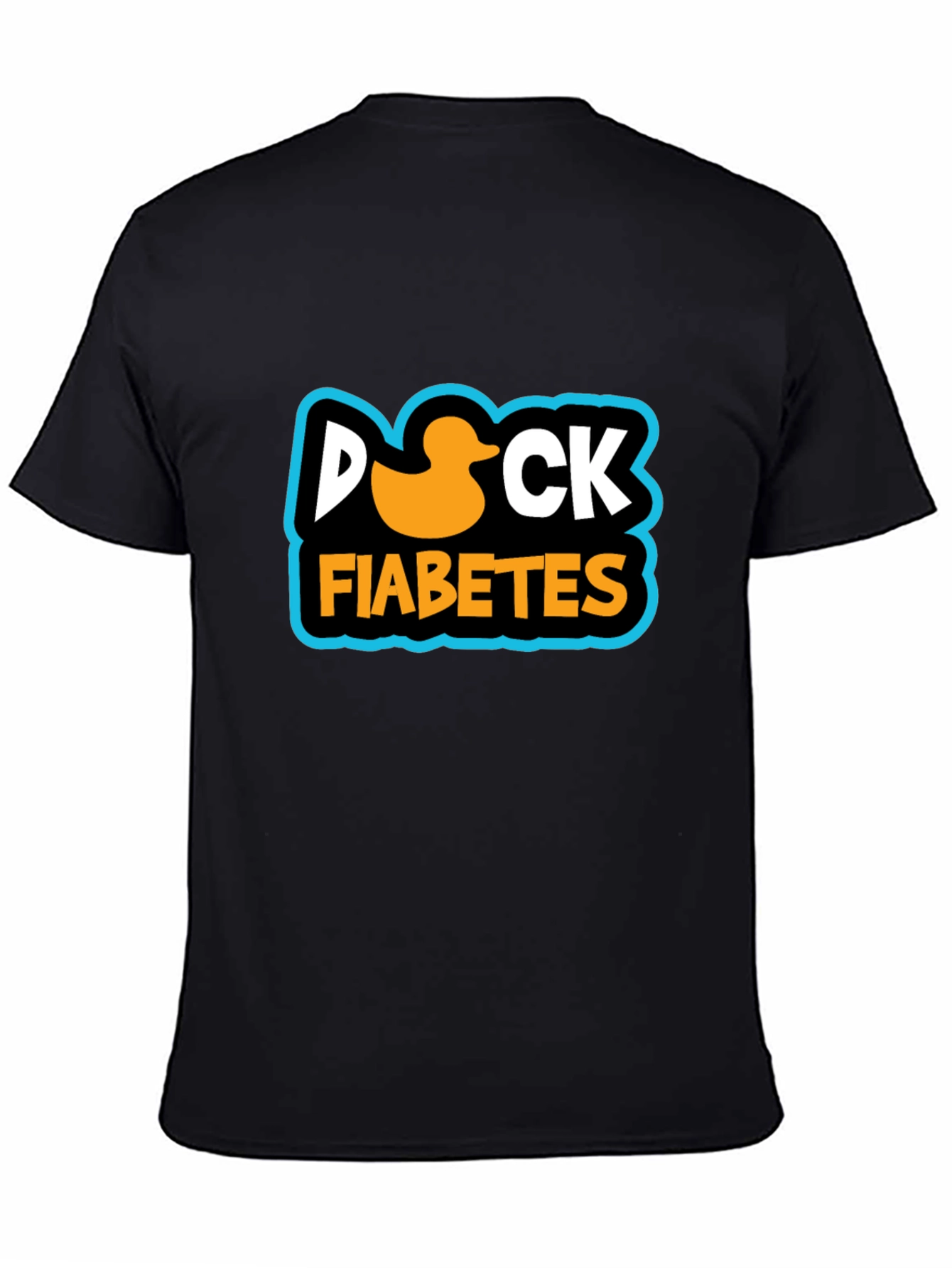 Duck Fiabetes T-Shirt: Fun Diabetes Awareness Tee
