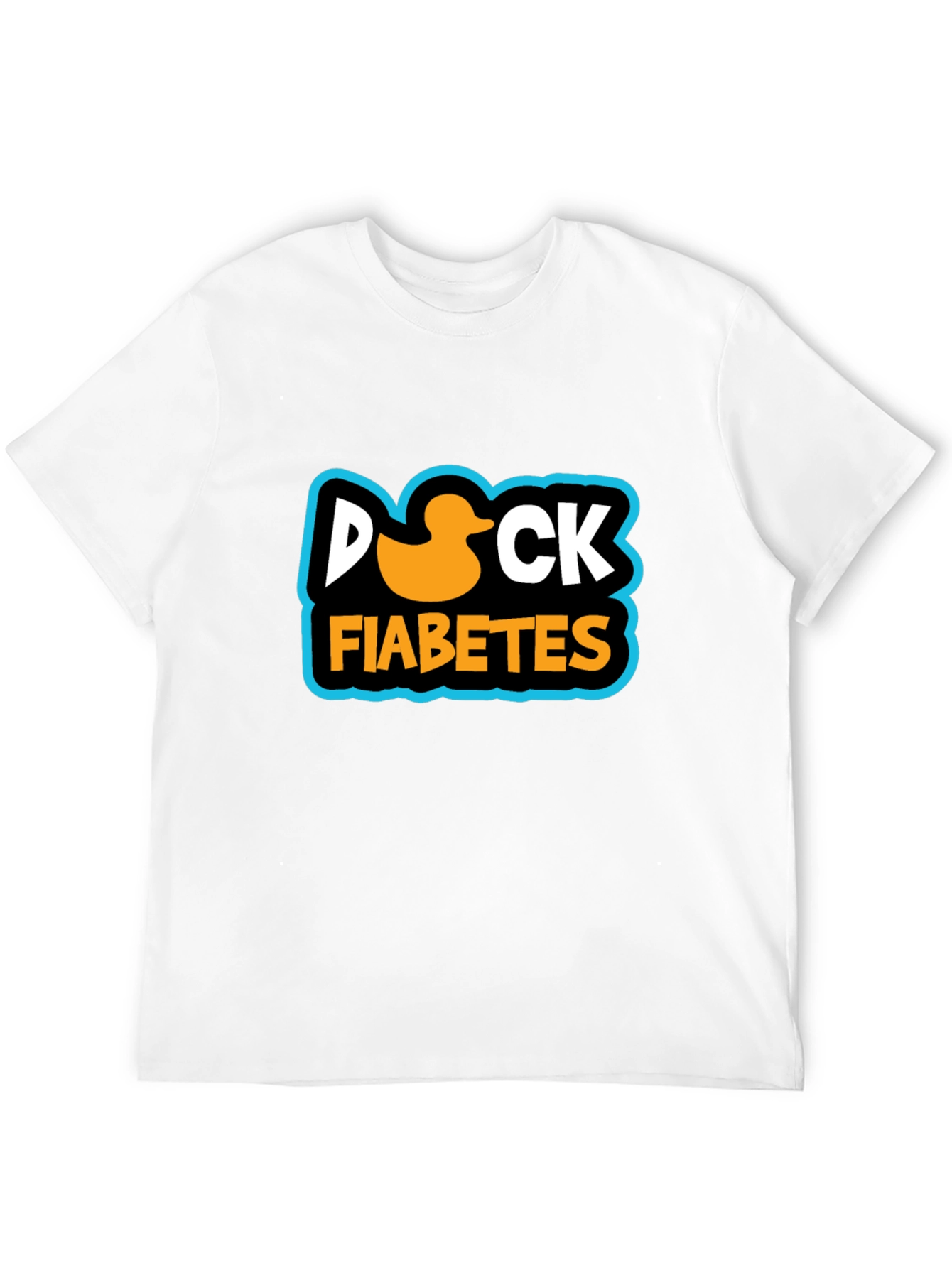 Duck Fiabetes T-Shirt: Fun Diabetes Awareness Tee