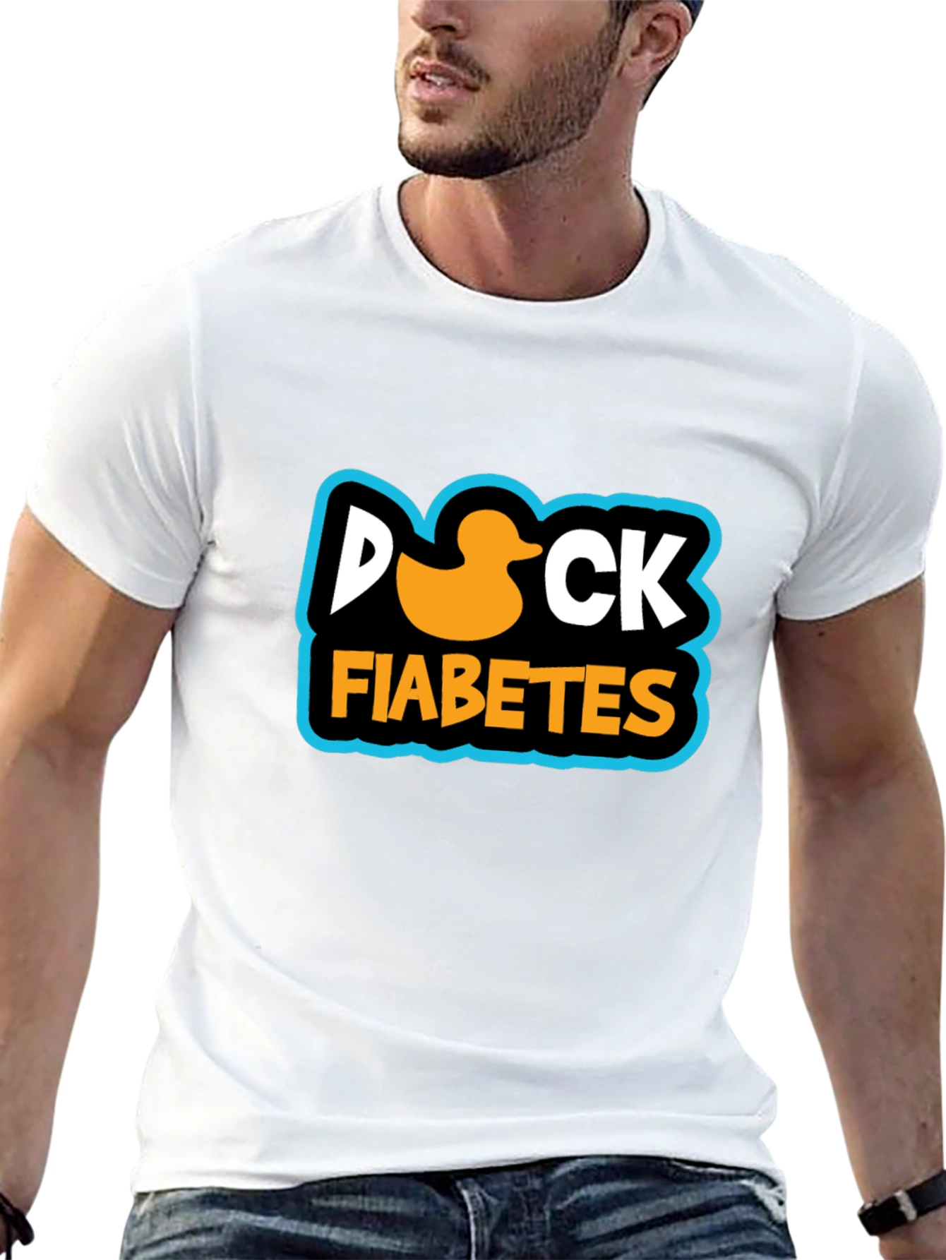 Duck Fiabetes T-Shirt: Fun Diabetes Awareness Tee
