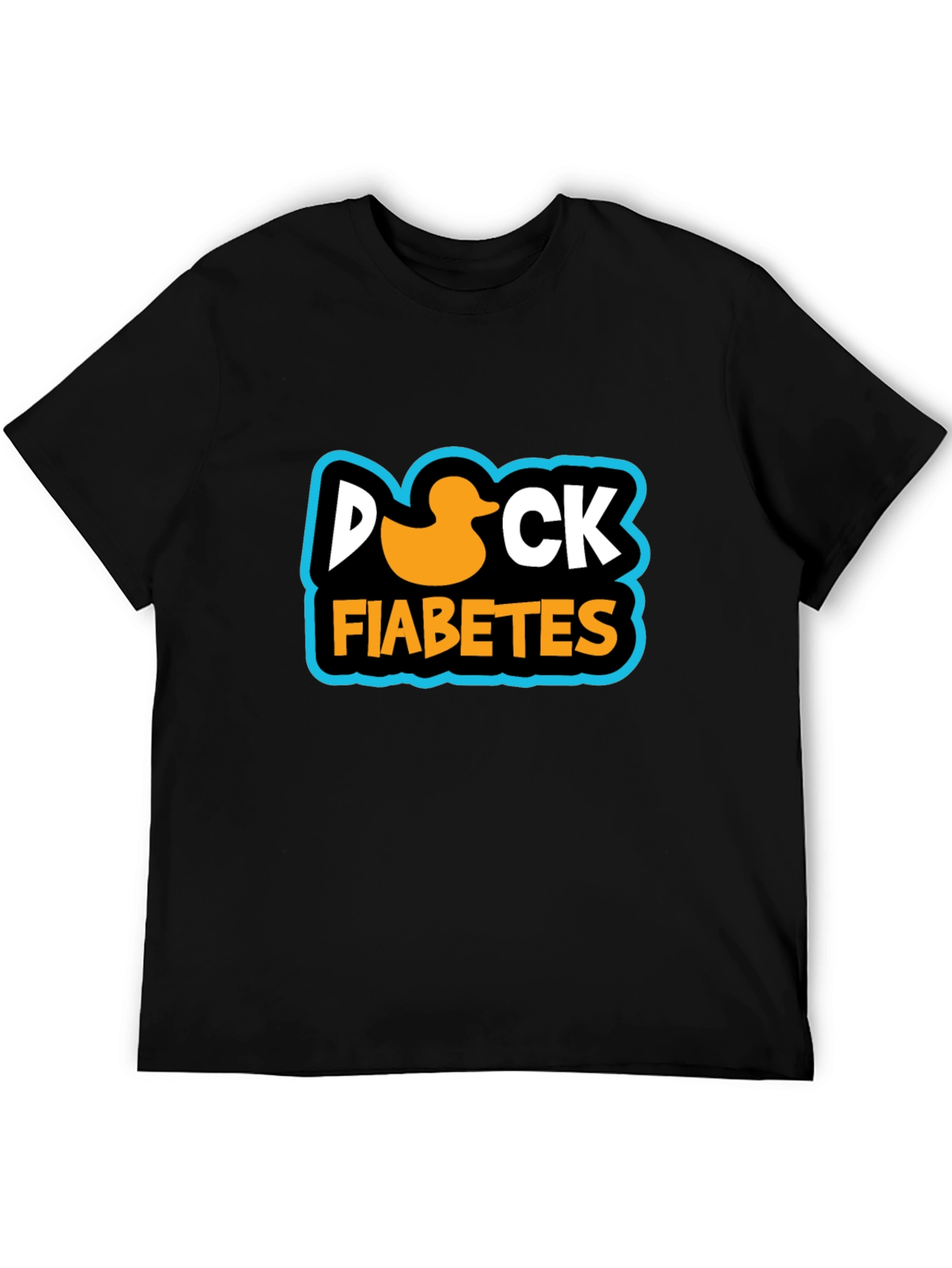 Duck Fiabetes T-Shirt: Fun Diabetes Awareness Tee