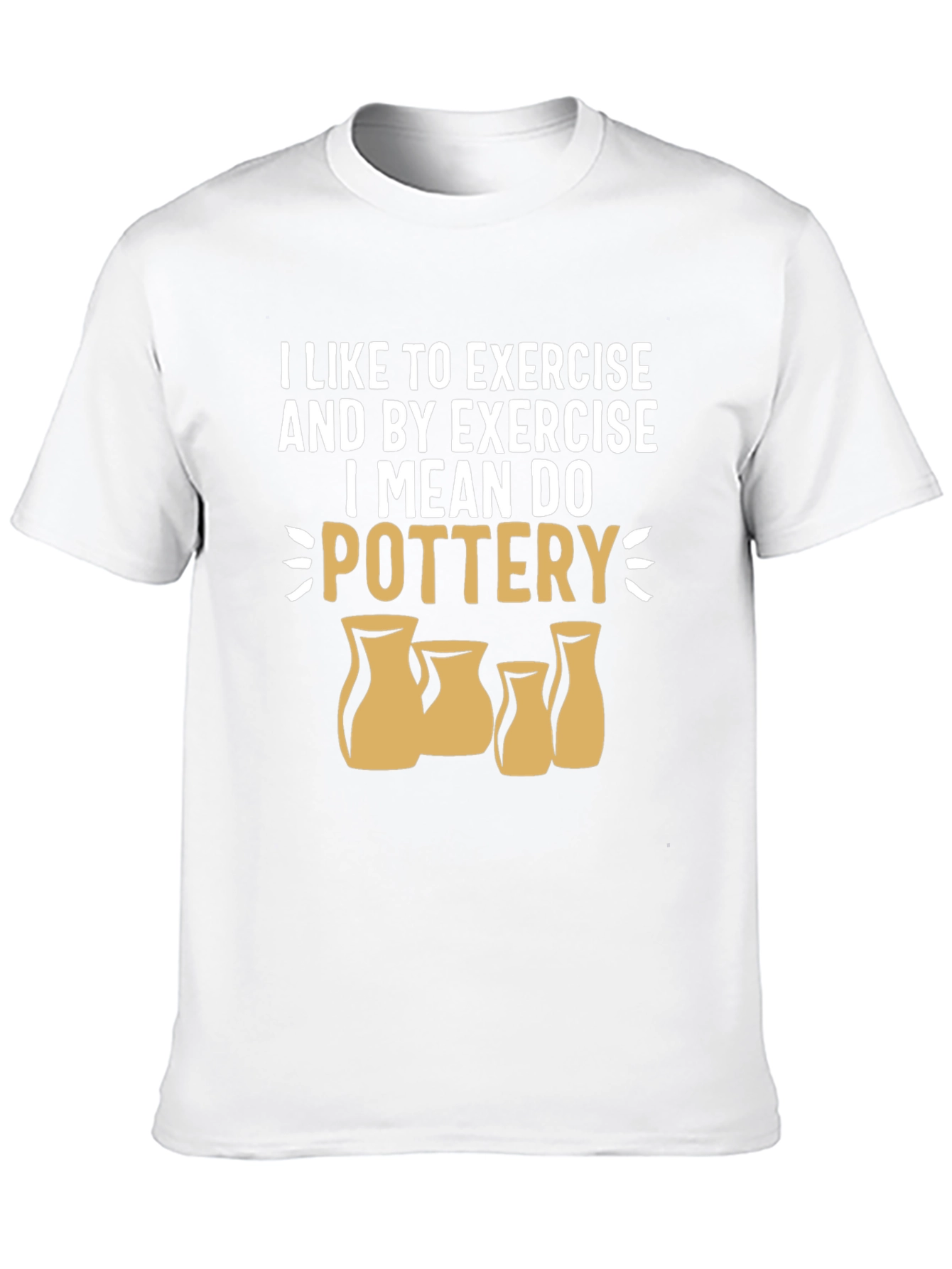 Pottery Exercise Graphic Tee - Black