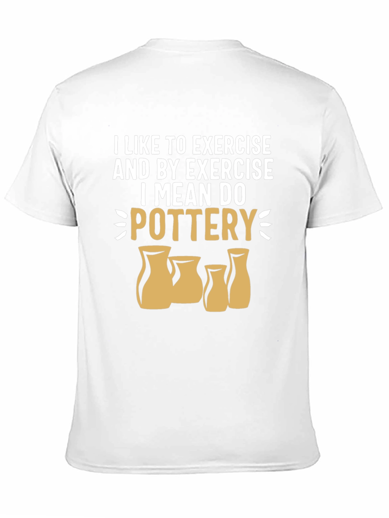Pottery Exercise Graphic Tee - Black