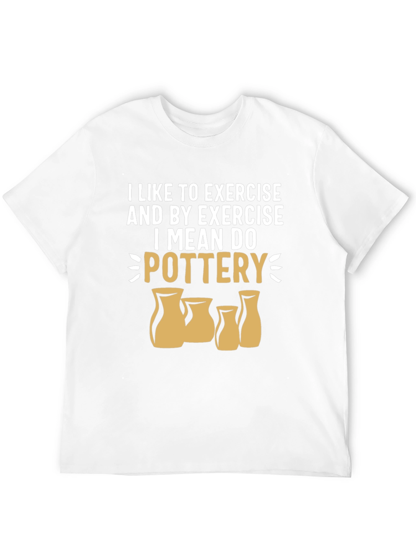 Pottery Exercise Graphic Tee - Black
