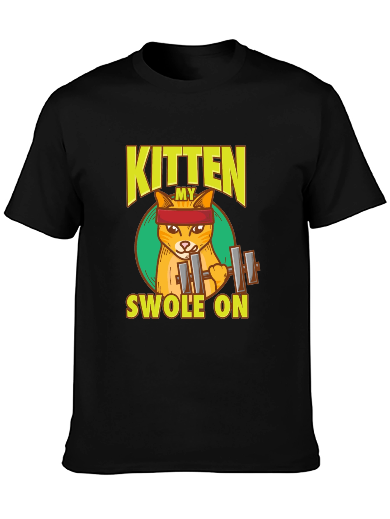 My Kitten Swole On T-Shirt - Gym Cat