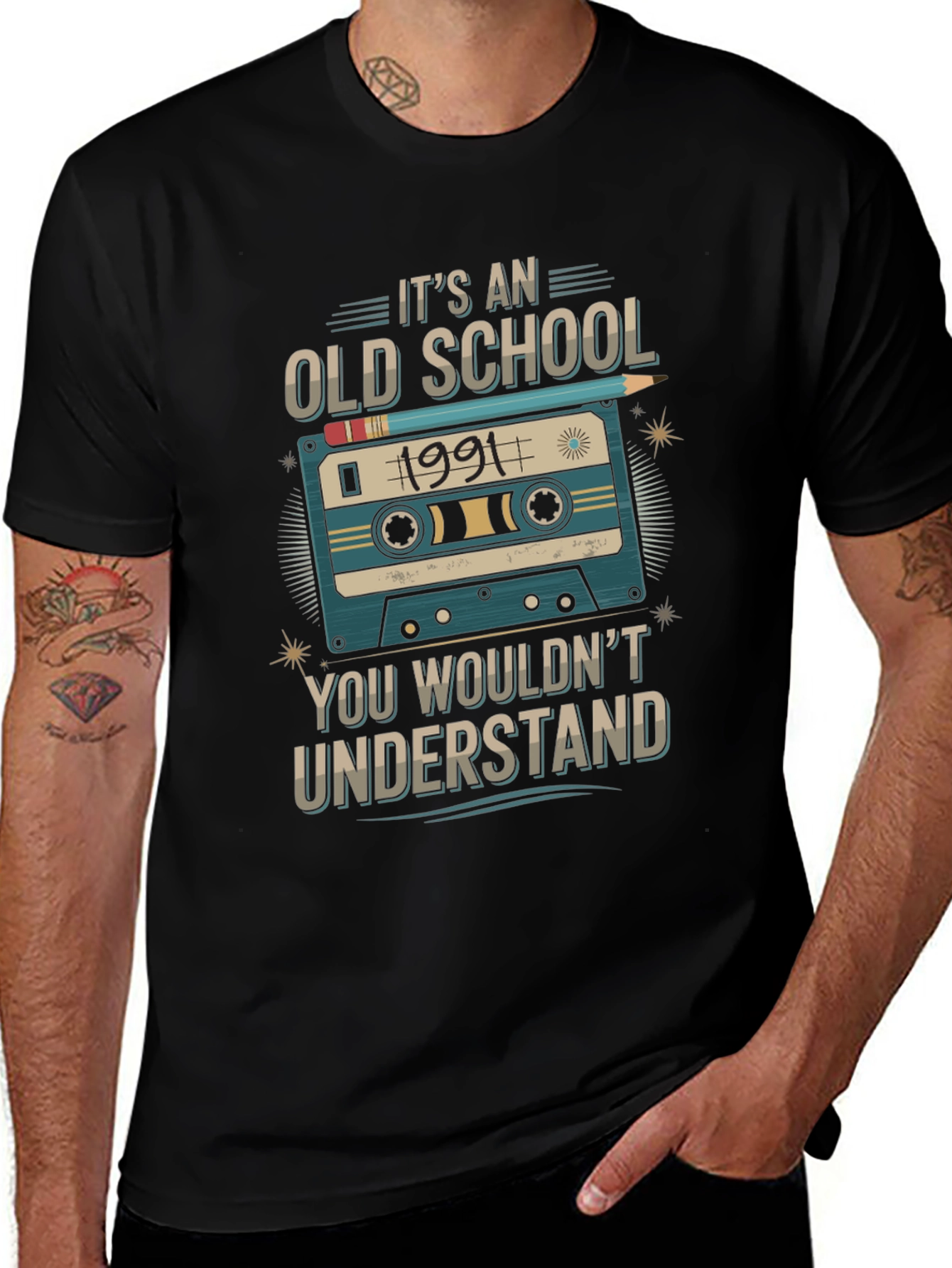 Its An Old School 1991 T-Shirt