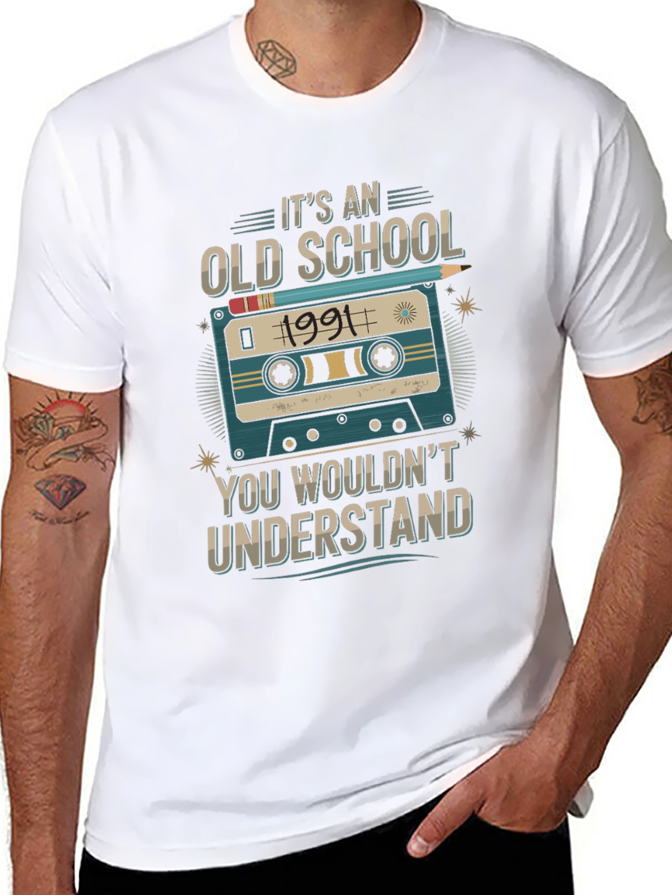 Its An Old School 1991 T-Shirt