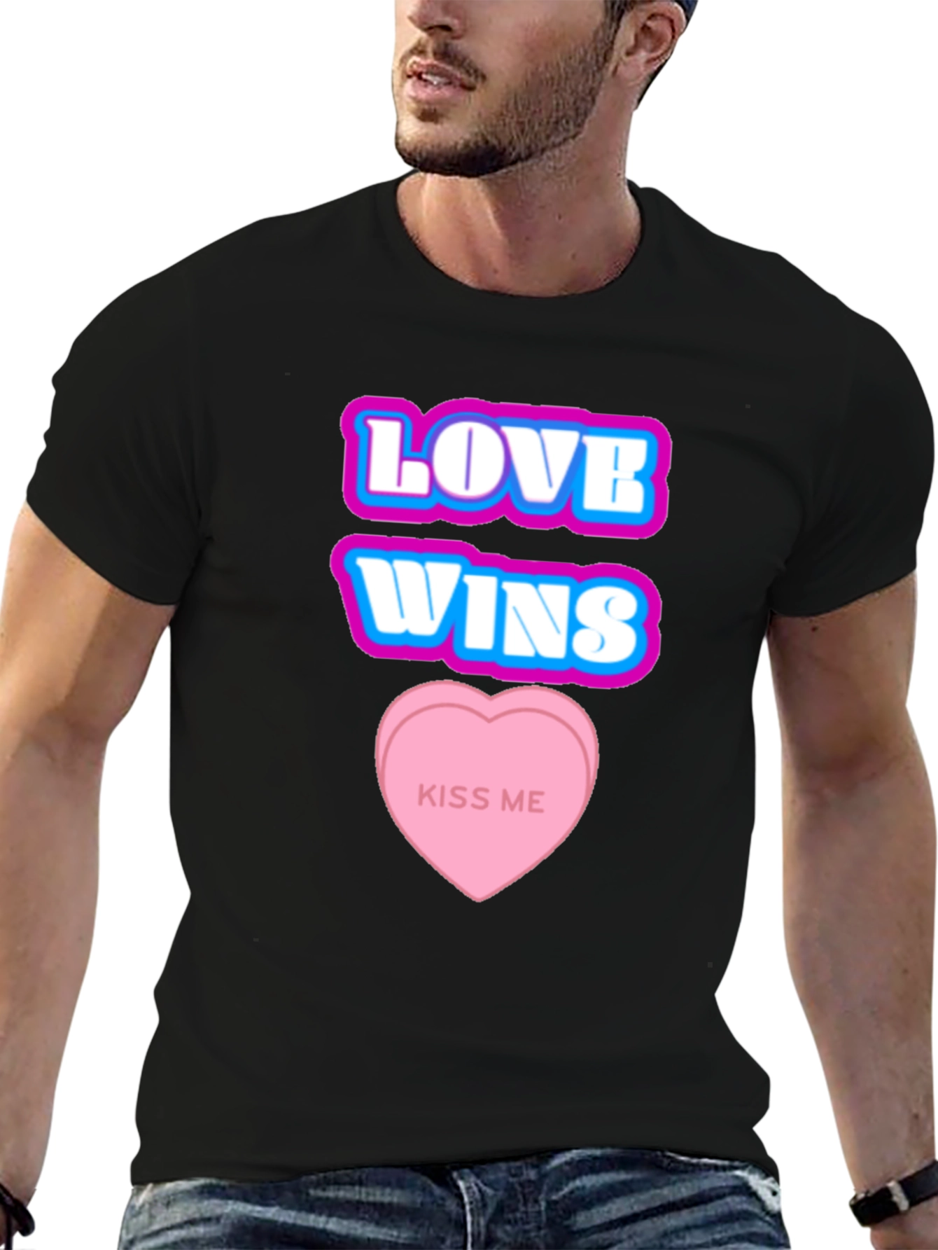 Love Wins Kiss Me T-Shirt