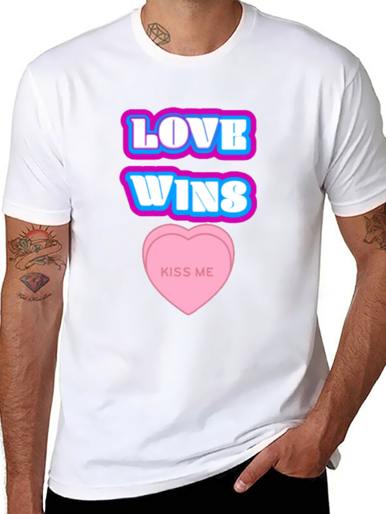 Love Wins Kiss Me T-Shirt