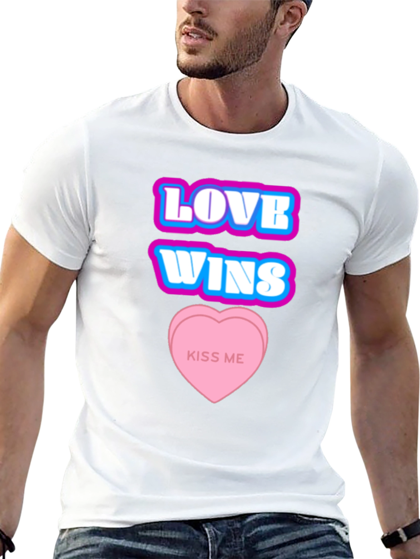 Love Wins Kiss Me T-Shirt