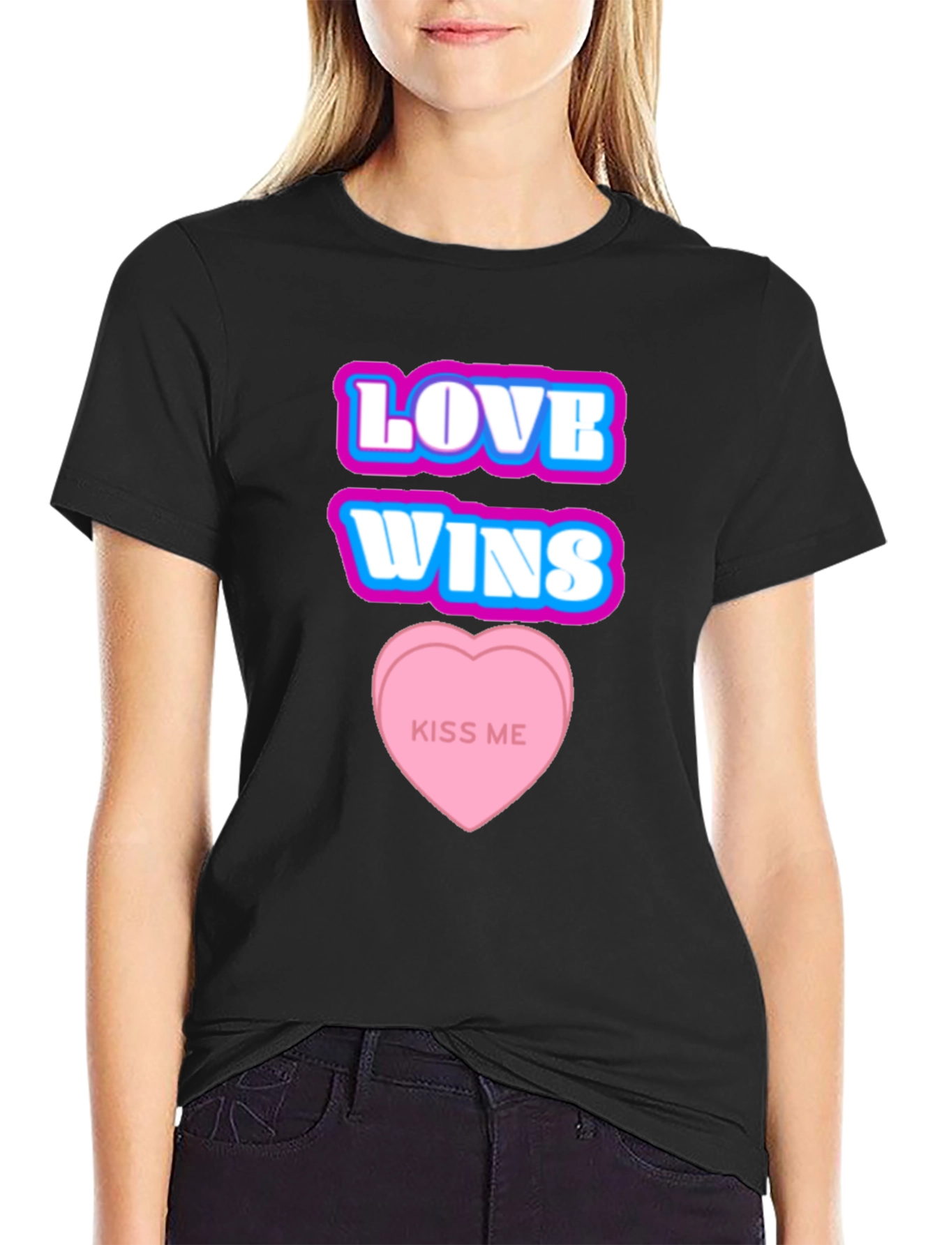 Love Wins Kiss Me T-Shirt