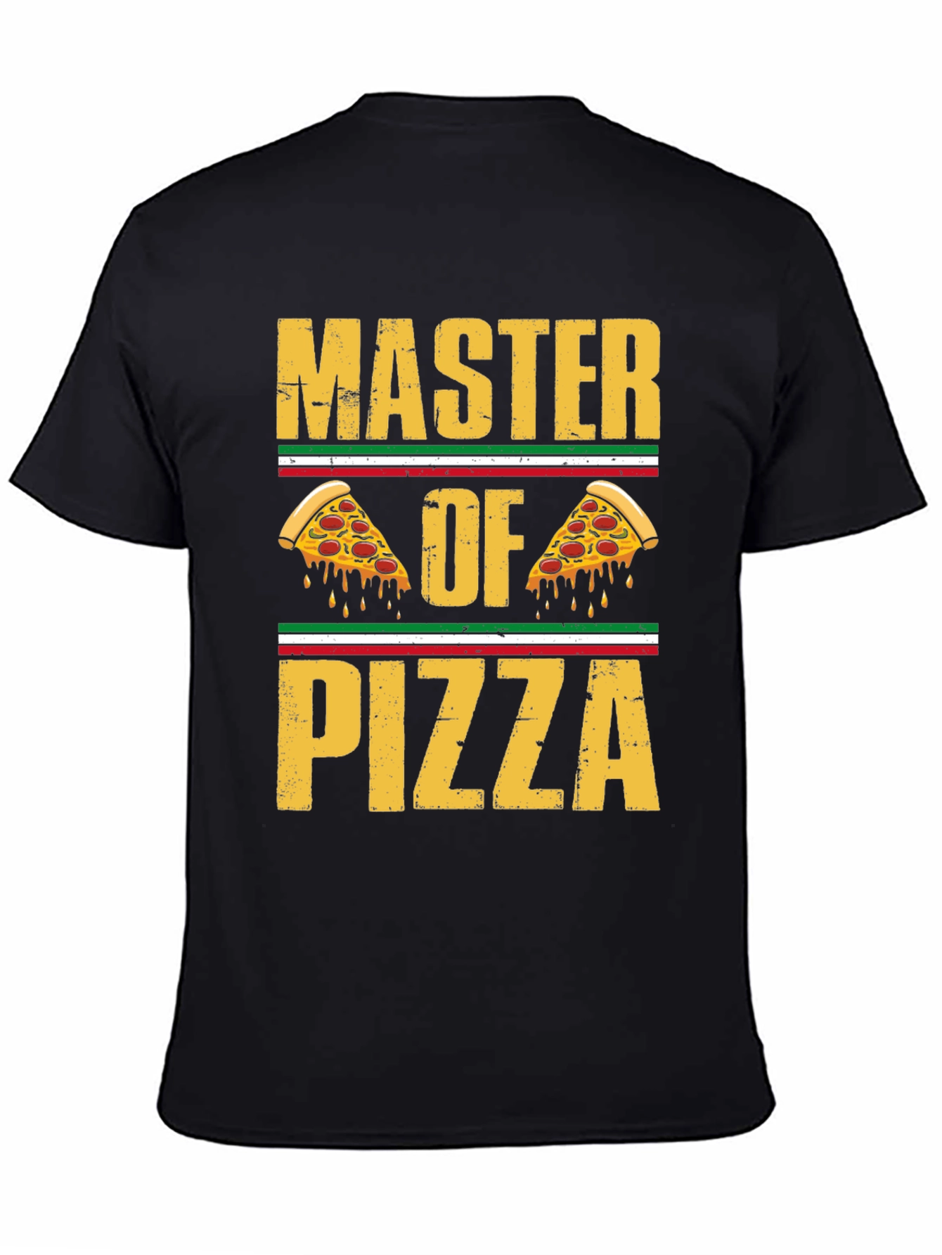 Master of Pizza Graphic T-Shirt