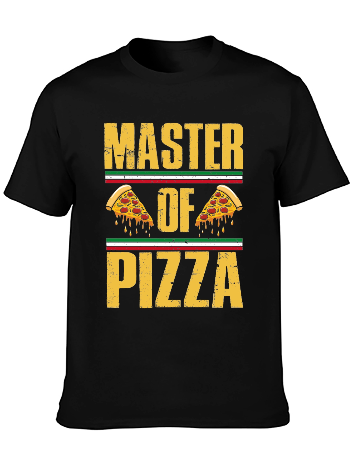 Master of Pizza Graphic T-Shirt