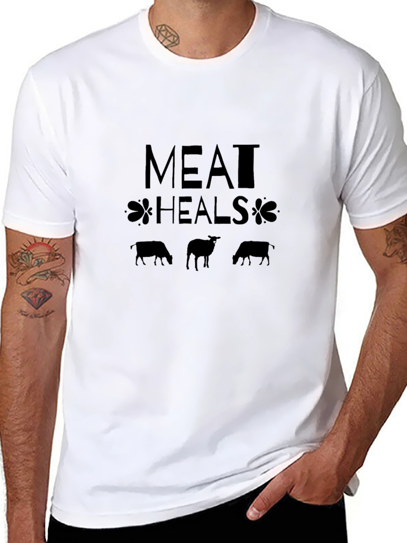 Meat Heals Graphic Tee