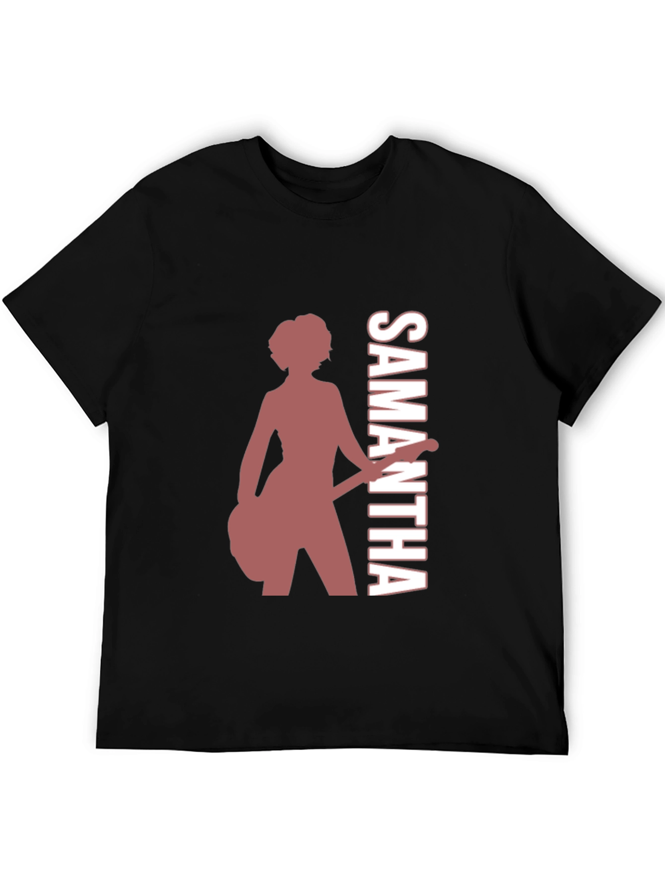 Samantha Guitar Player Graphic Tee