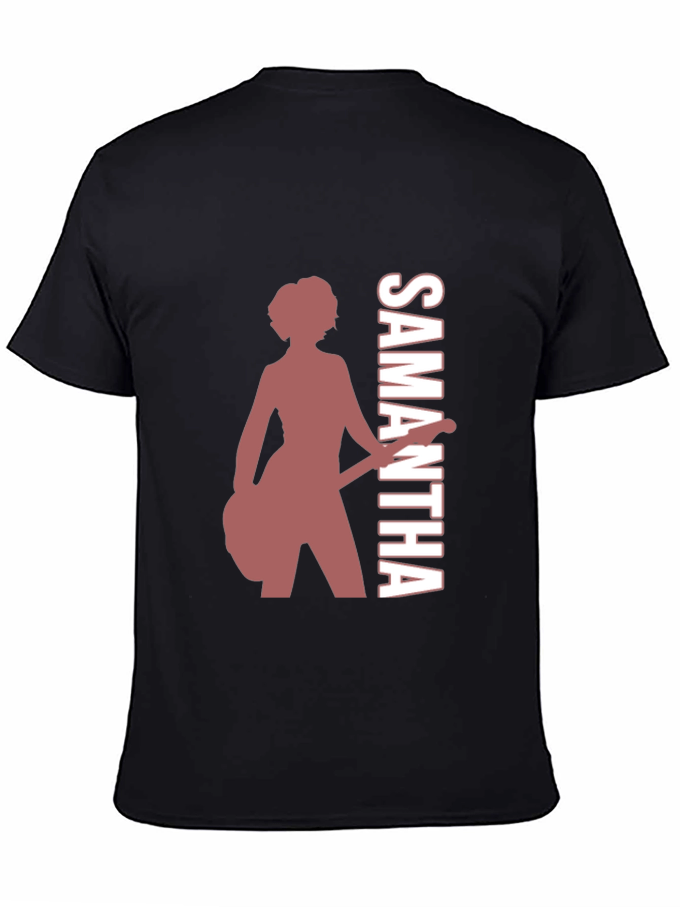 Samantha Guitar Player Graphic Tee