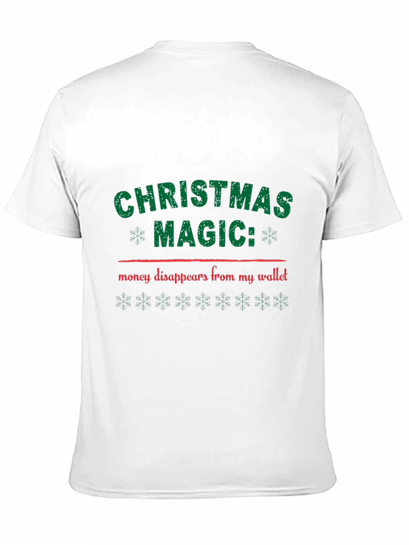 Christmas Magic T-Shirt: Money Disappears!
