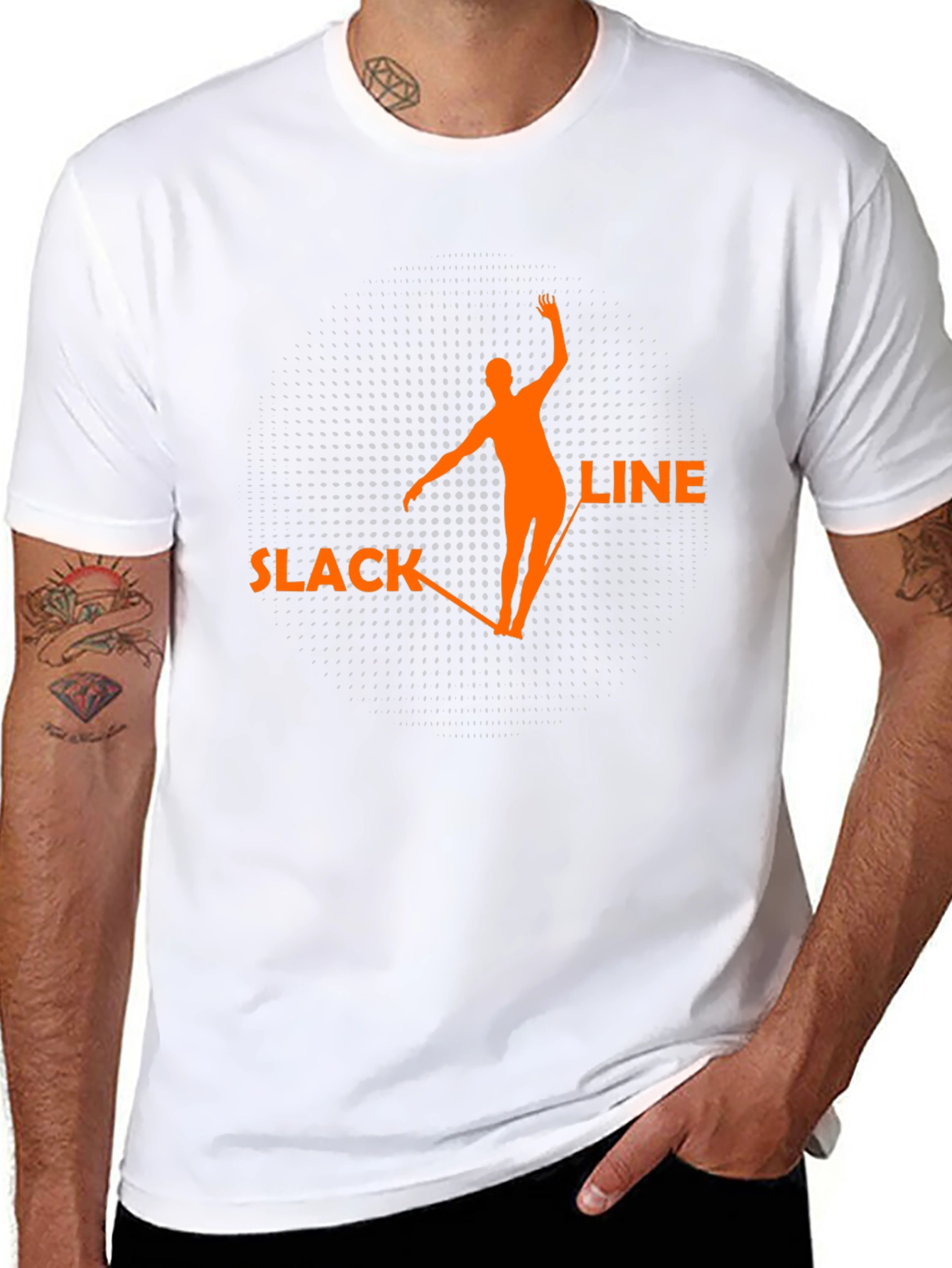 Slackline T-Shirt - Balance & Adventure Design