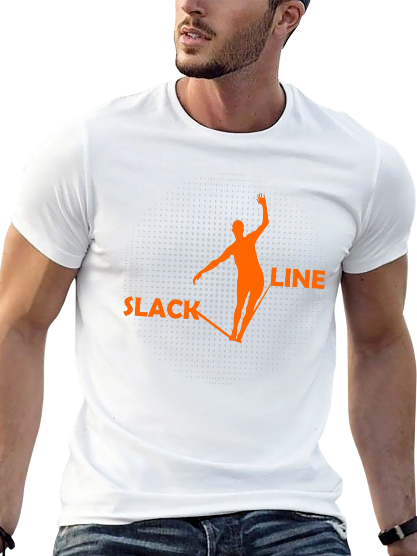 Slackline T-Shirt - Balance & Adventure Design