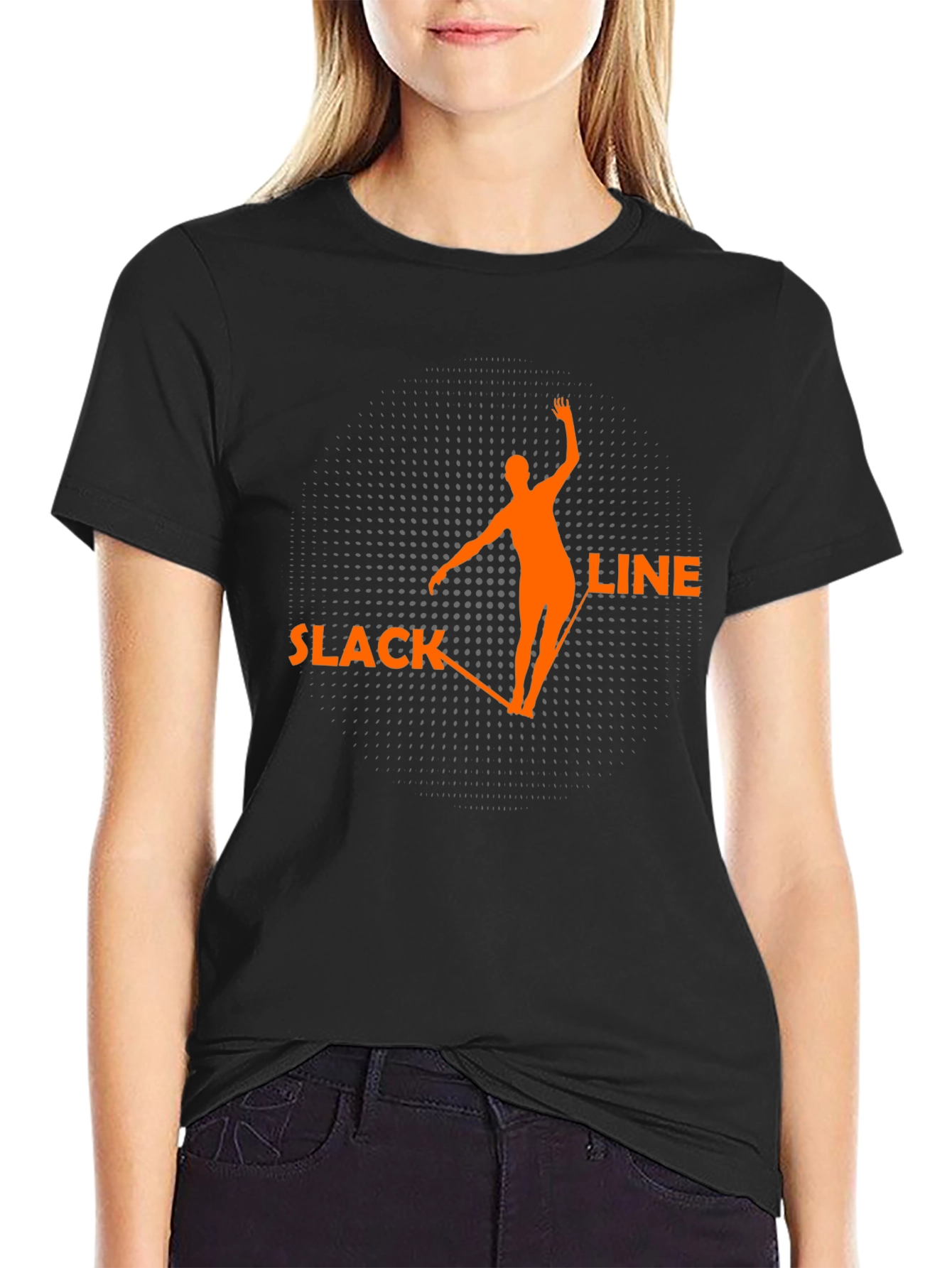 Slackline T-Shirt - Balance & Adventure Design