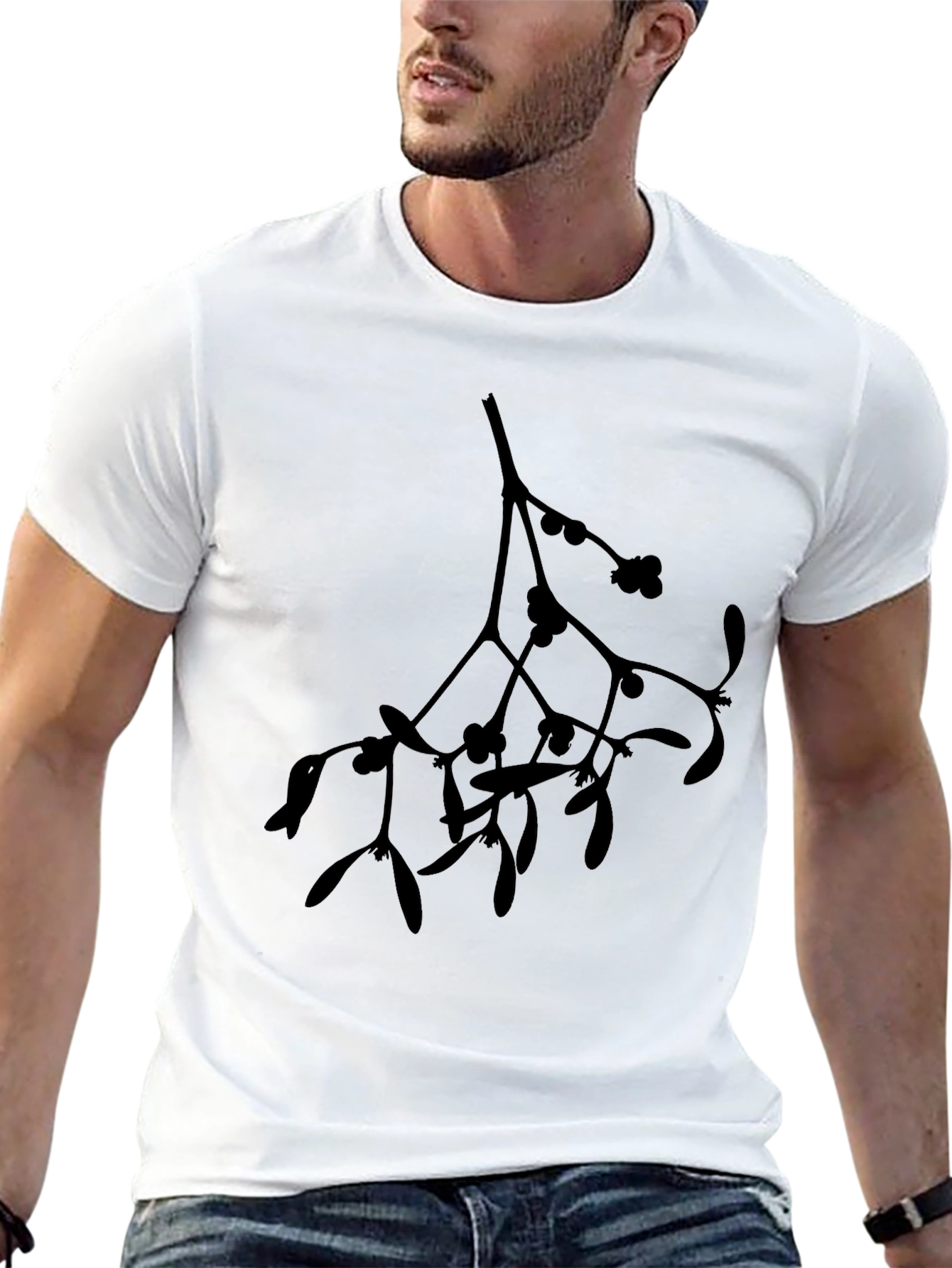 Mistletoe Graphic T-Shirt - Holiday Ready!