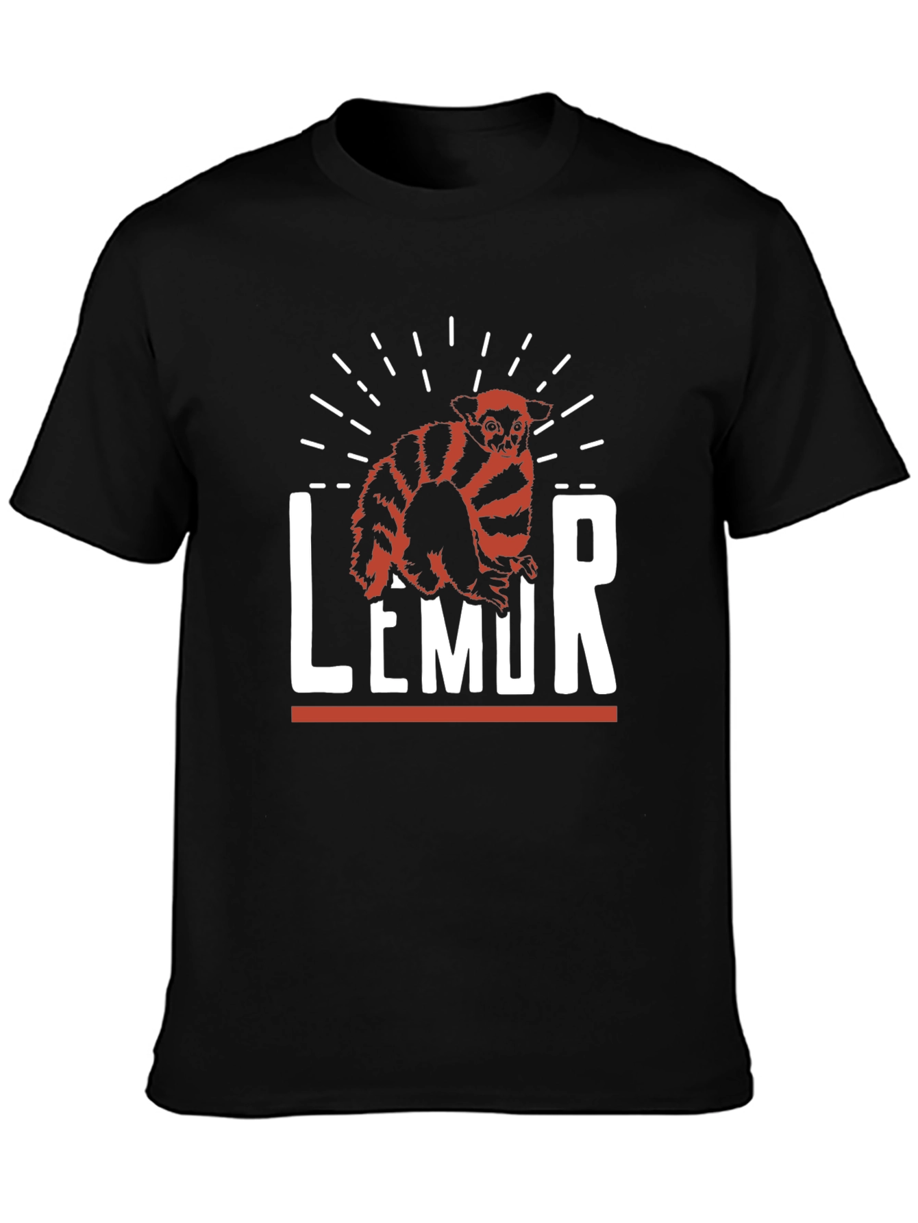 Lemur Graphic Print T-Shirt