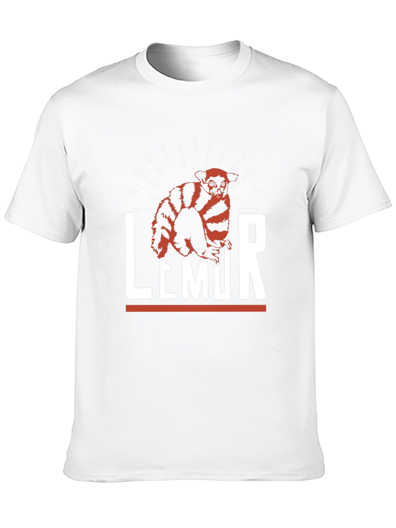 Lemur Graphic Print T-Shirt