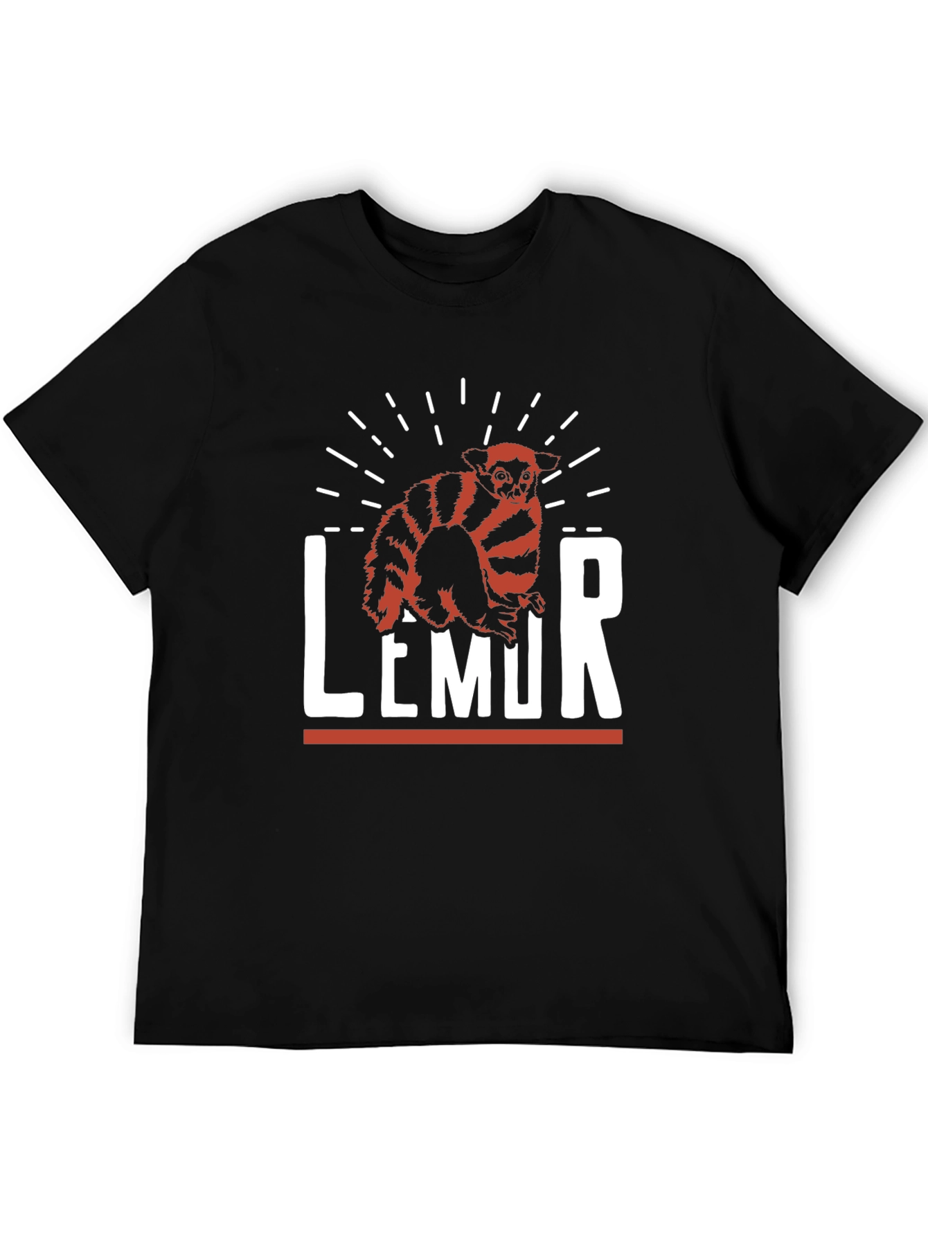 Lemur Graphic Print T-Shirt