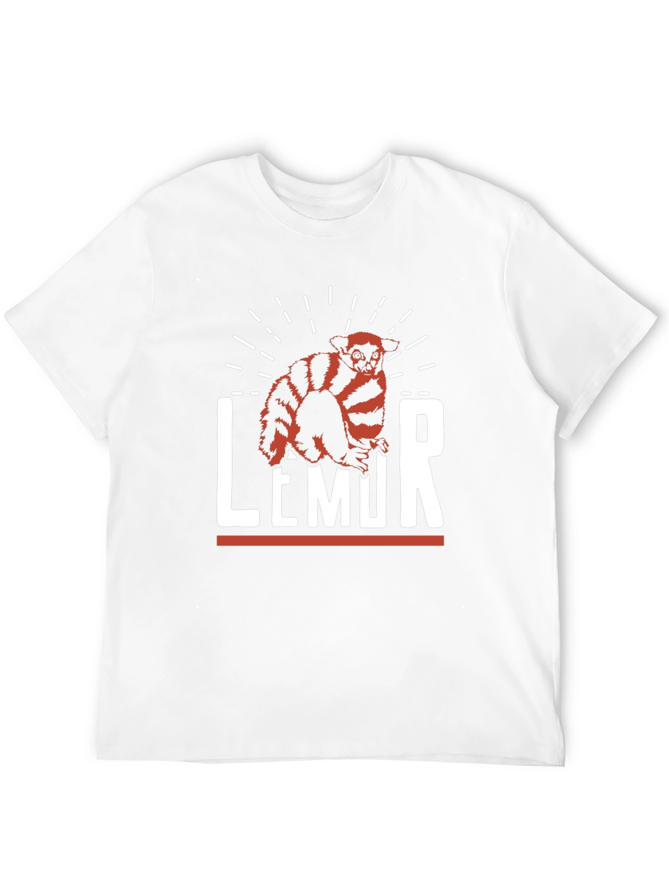 Lemur Graphic Print T-Shirt