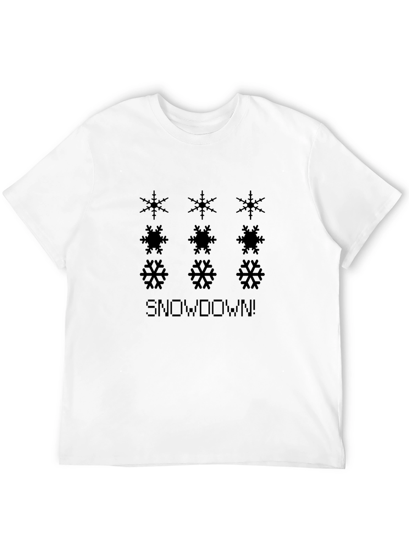 Snowdown Snowflake Graphic T-Shirt
