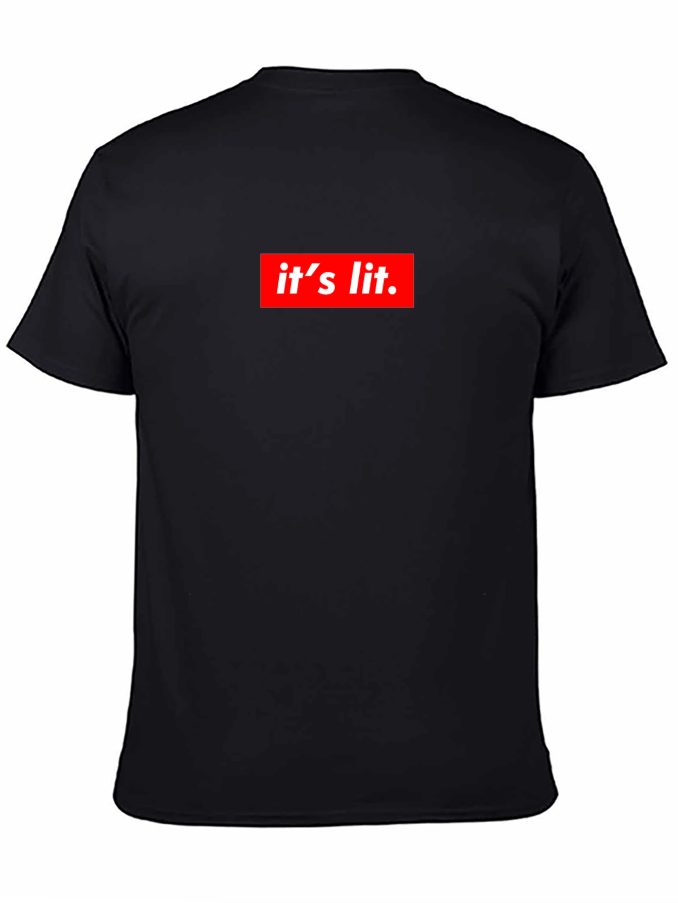Its Lit Graphic Tee - Trendy Statement Shirt