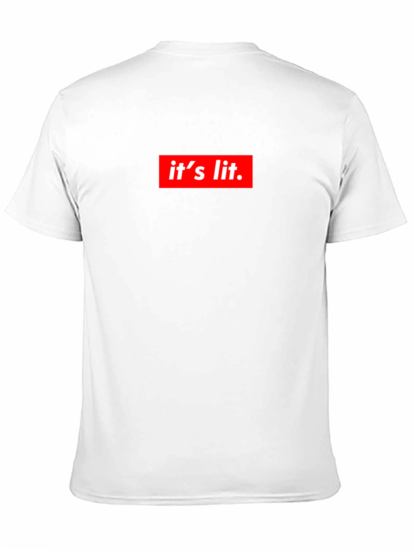 Its Lit Graphic Tee - Trendy Statement Shirt
