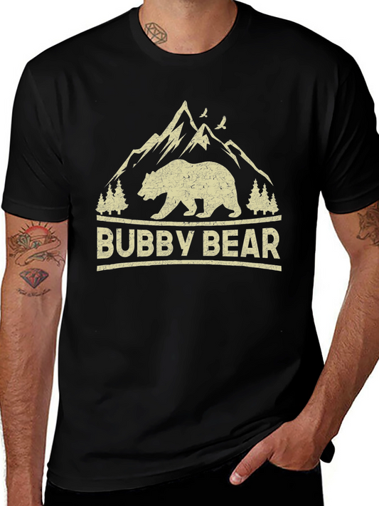 Bubby Bear Graphic Tee - Nature Lovers Shirt