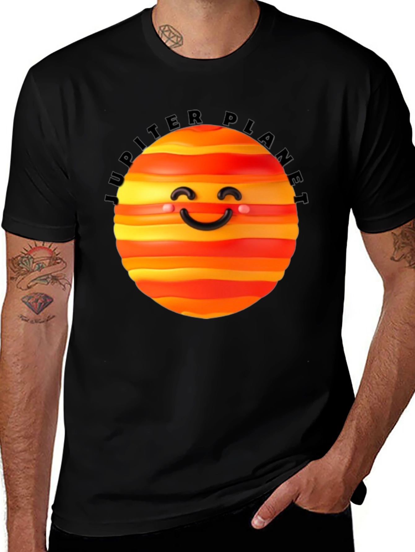 Jupiter Planet Graphic T-Shirt