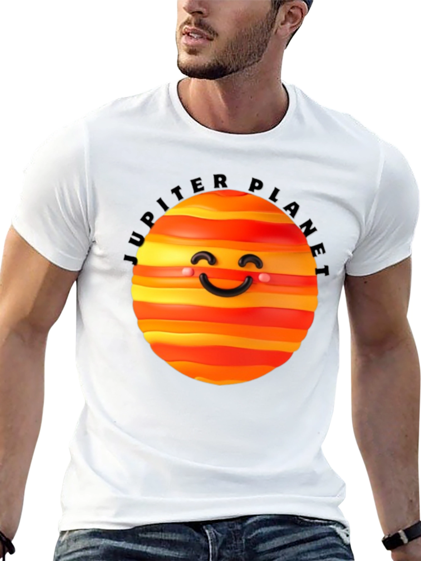 Jupiter Planet Graphic T-Shirt