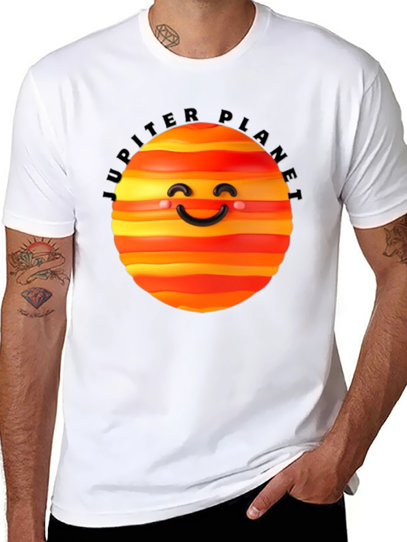 Jupiter Planet Graphic T-Shirt