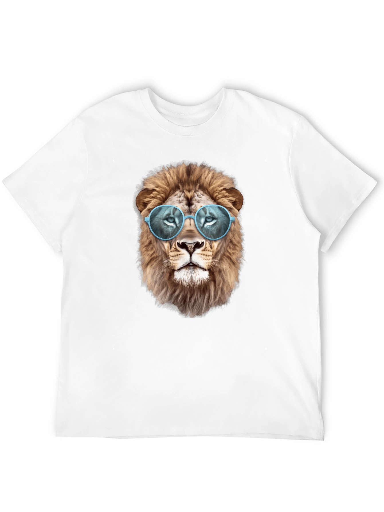 Cool Lion Graphic T-Shirt - Black