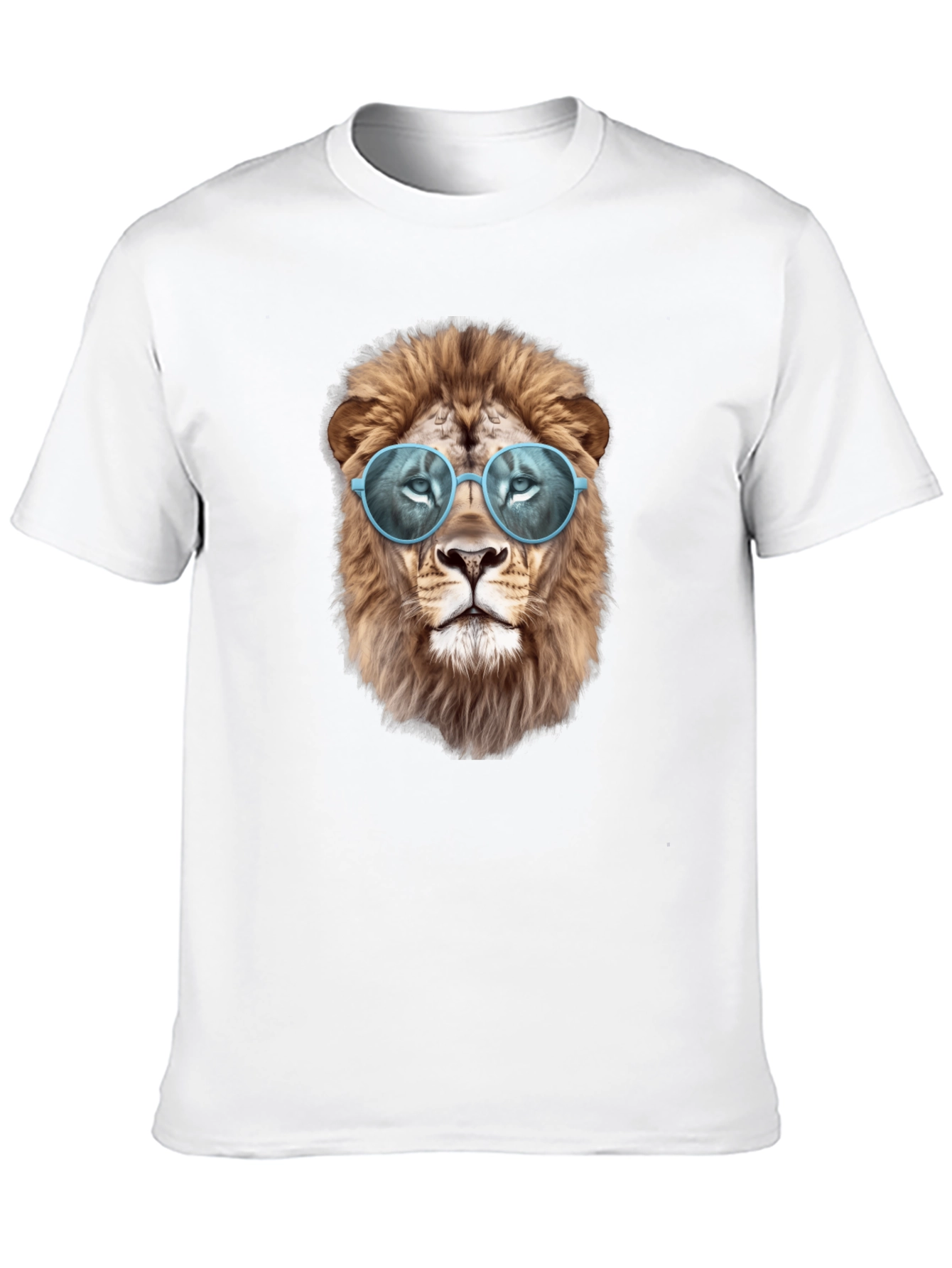 Cool Lion Graphic T-Shirt - Black