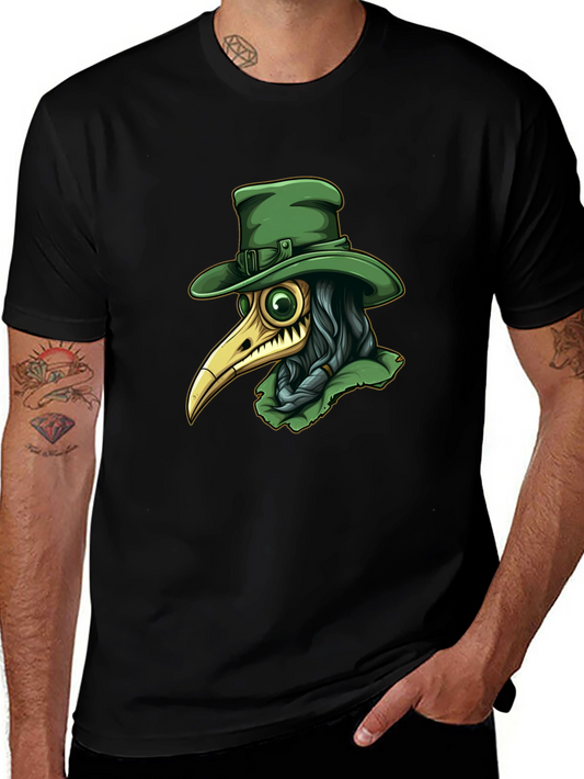 Plague Doctor Graphic Tee - Stylish & Unique Design