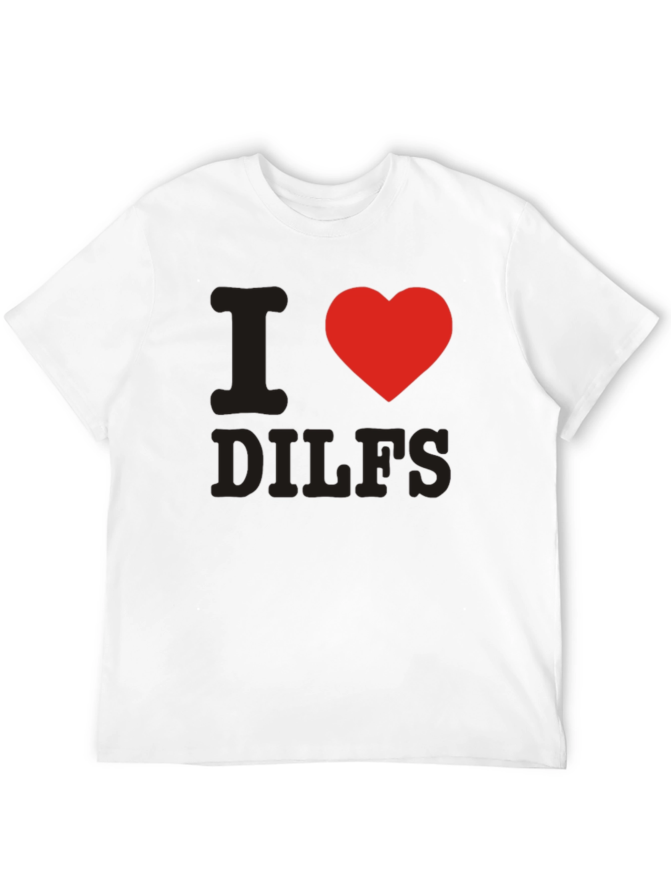 I Heart DILFS Black T-Shirt