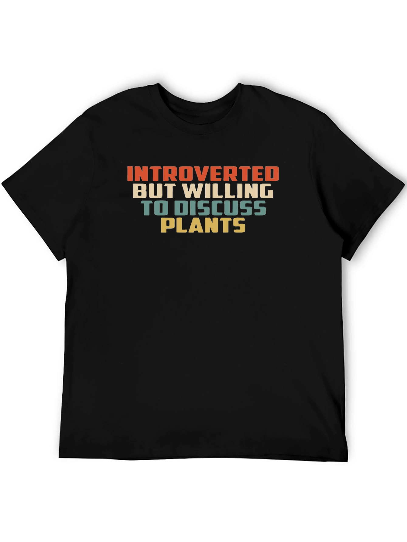 Introverted Plants T-Shirt: Discussing Plants