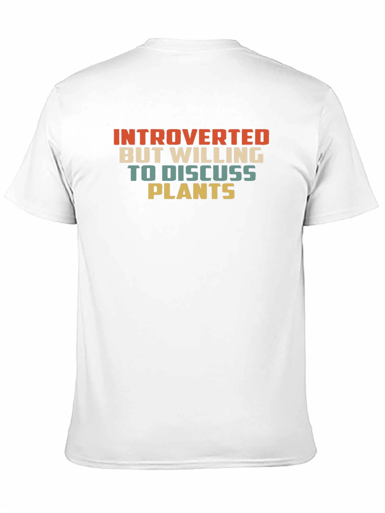 Introverted Plants T-Shirt: Discussing Plants