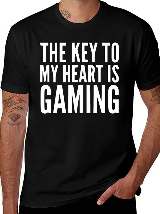 Gaming Heart T-Shirt - Gamer Gift Tee