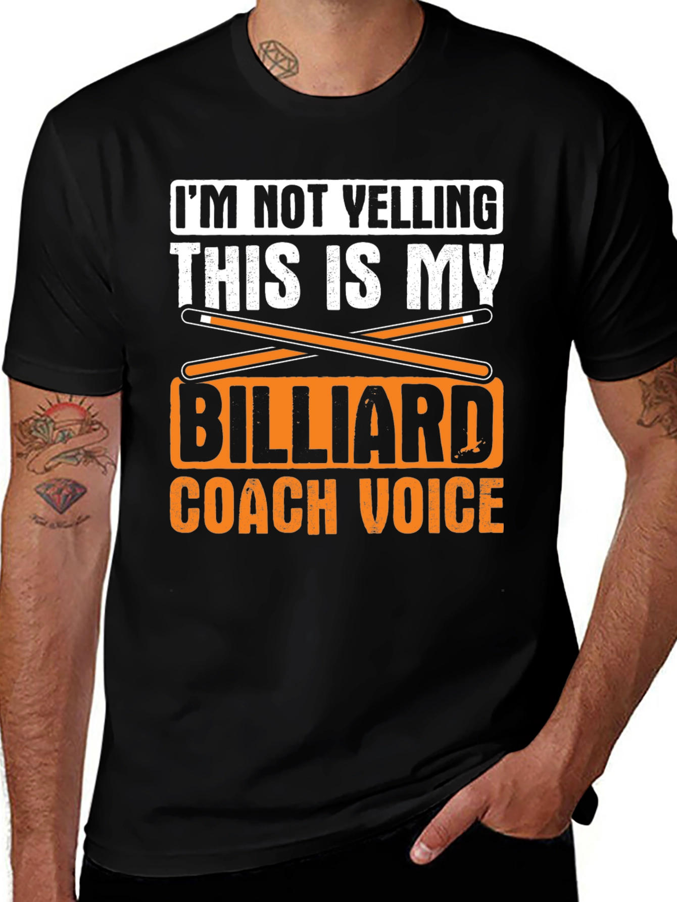 Billiard Coach Voice T-Shirt