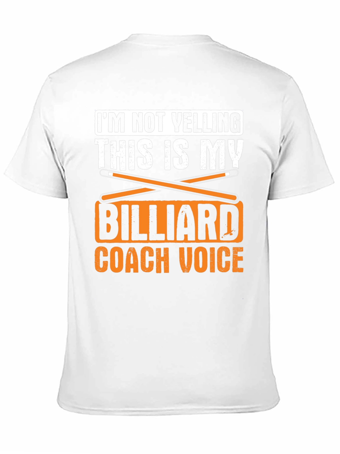 Billiard Coach Voice T-Shirt