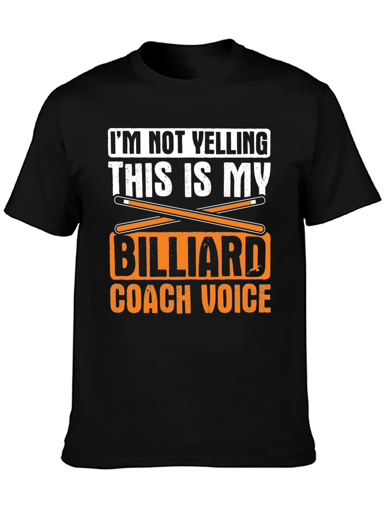 Billiard Coach Voice T-Shirt