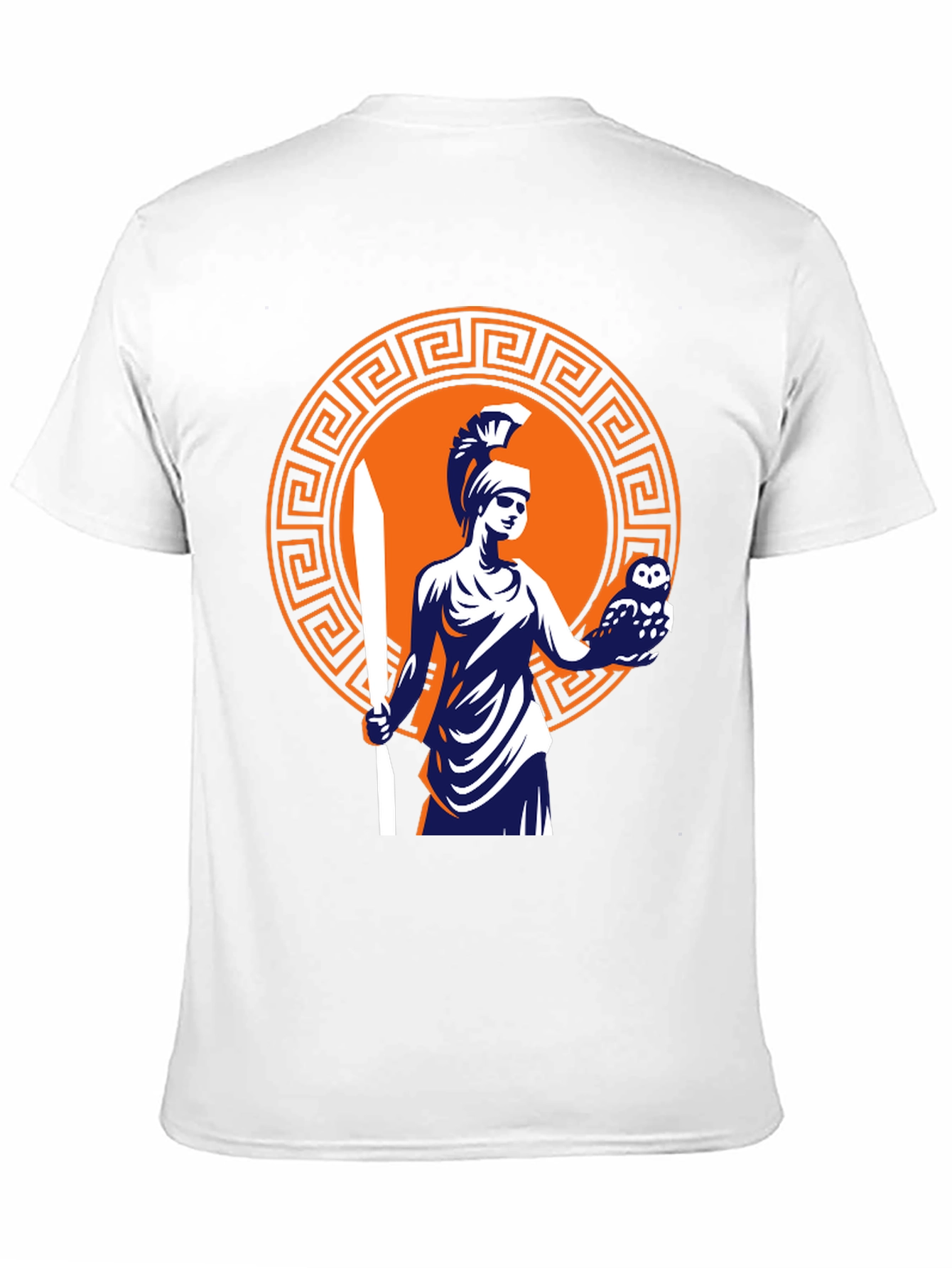 Athena Graphic T-Shirt - Black Cotton Tee