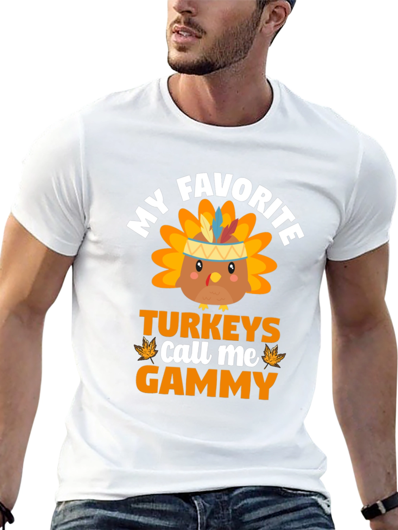 My Favorite Turkeys Call Me Gammy T-Shirt